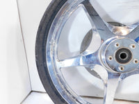 Harley Davidson Softail Deuce Thunderstar Chrome Front Wheel Rim & Tire - Bent - C3 Cycle