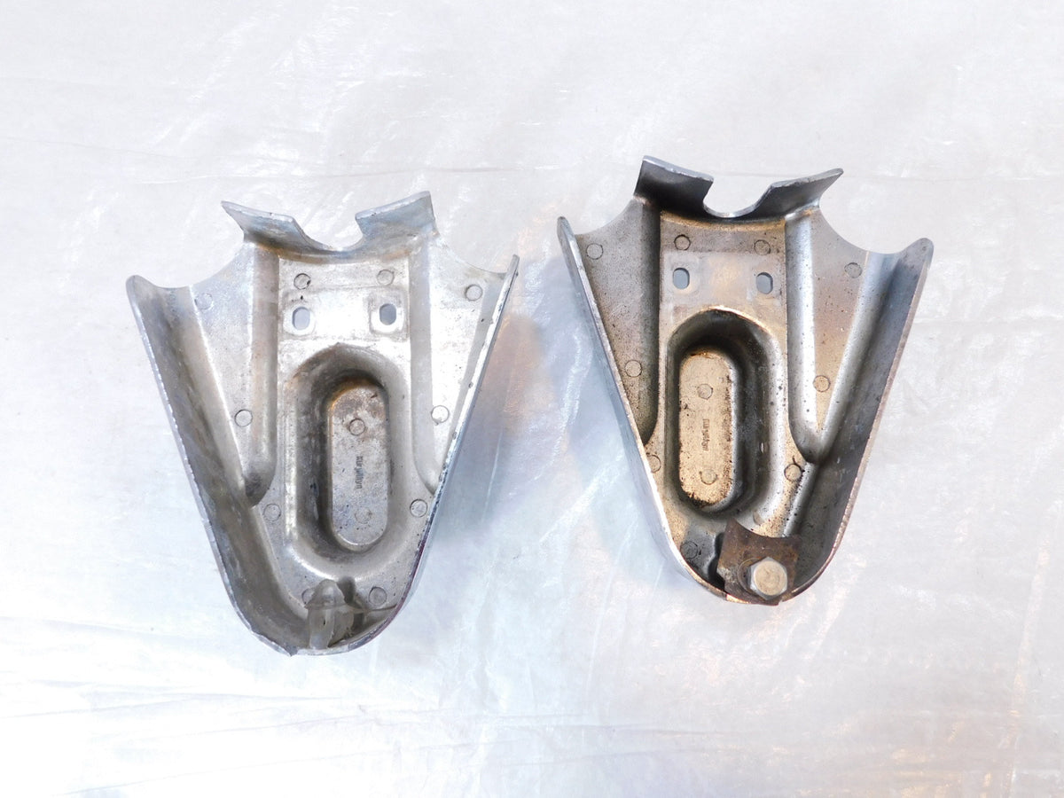Harley Softail Heritage Classic Chrome Rear Wheel Fork Swing Arm Swingarm Covers - C3 Cycle