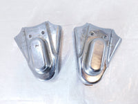 Harley Softail Heritage Classic Chrome Rear Wheel Fork Swing Arm Swingarm Covers - C3 Cycle