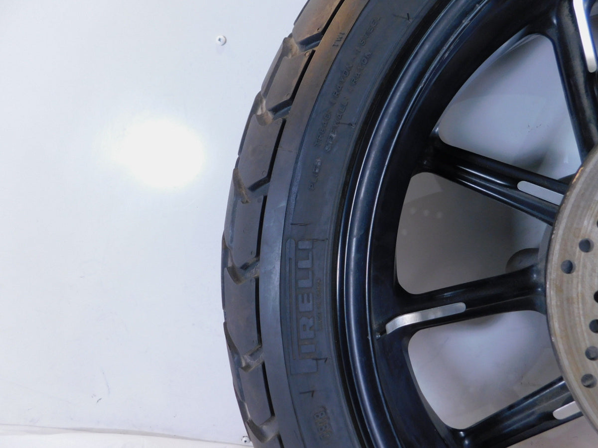 Ducati Scrambler 1100 & Icon 800 Black Rear Wheel Rim Tire & Rotor 17" x 5.5"