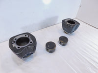 Harley Davidson Twin Cam Touring Dyna & Softail Engine Pistons & Black Cylinders - C3 Cycle