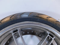 Buell XB XB9R XB12R Firebolt & Lightning Silver Front Wheel Rim Rotor & Tire - C3 Cycle