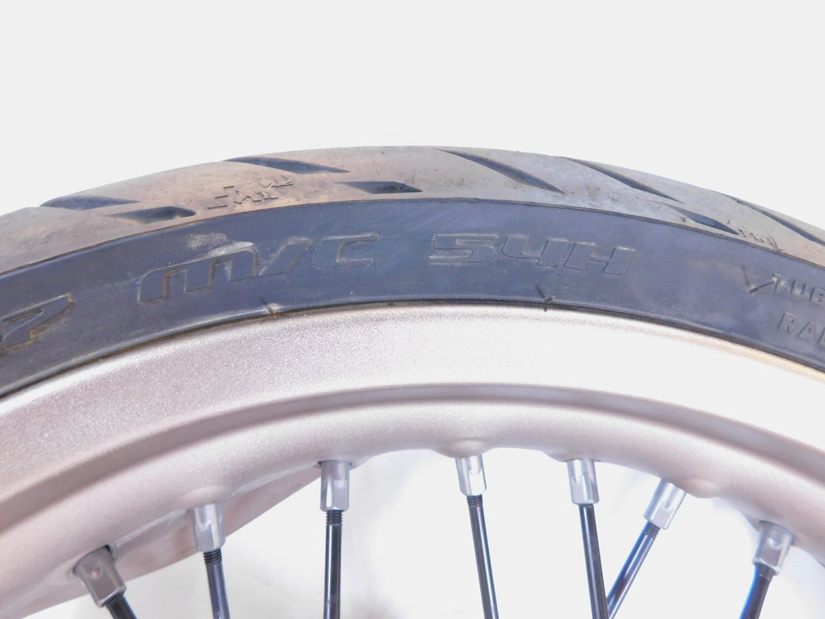 18-19 Husqvarna Vitpilen Svartpilen 401 CKD Laced Front Wheel Rim & Tire - Bent - C3 Cycle