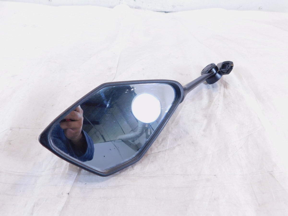 2013-2017 Kawasaki Ninja 300 EX300 Black Left Side Rear Veiw Handlebar Mirror - C3 Cycle