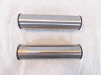 2002-2008 Triumph America Silver Front Left/Right Suspension Fork Guard Covers - C3 Cycle