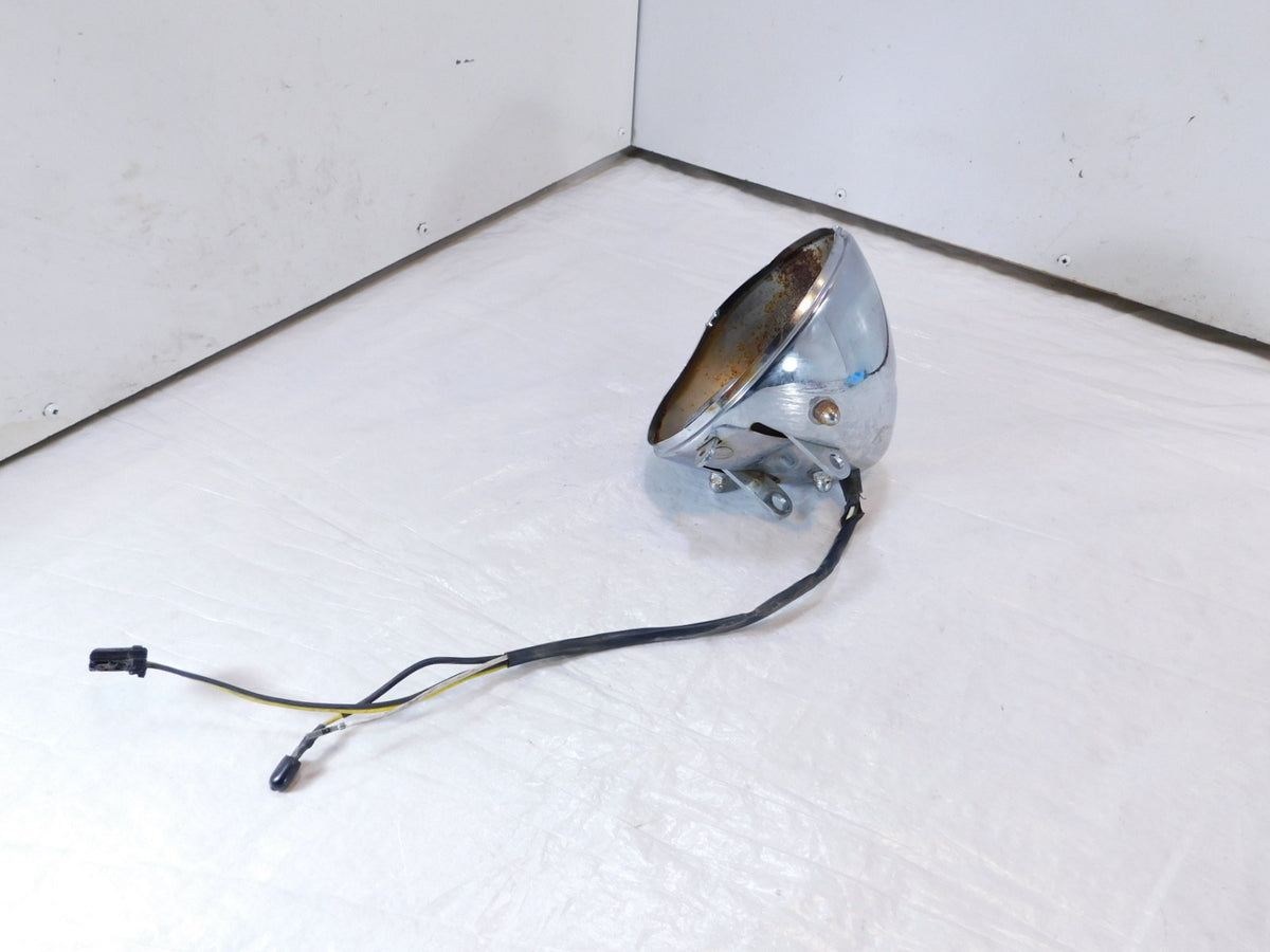 Harley Davidson Softail FXSTD Deuce Front Headlight Headlamp Shell Housing -Bent - C3 Cycle