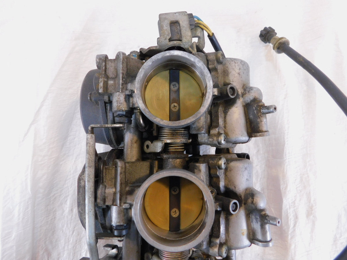 1997-1998 Honda CBR1100XX Blackbird CBR1100 Air Fuel Intake Carburetor Carb Rack - C3 Cycle