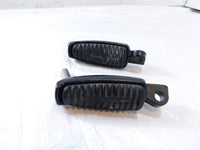 Harley Sportster 1200 Nightster & Iron V-Rod Black Footpeg Footrests & Wear Pegs - C3 Cycle