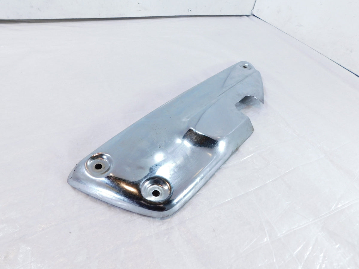 Pair Triumph Rocket III 3 Touring Chrome Rear Pillion Foot Control Cover Panels - C3 Cycle
