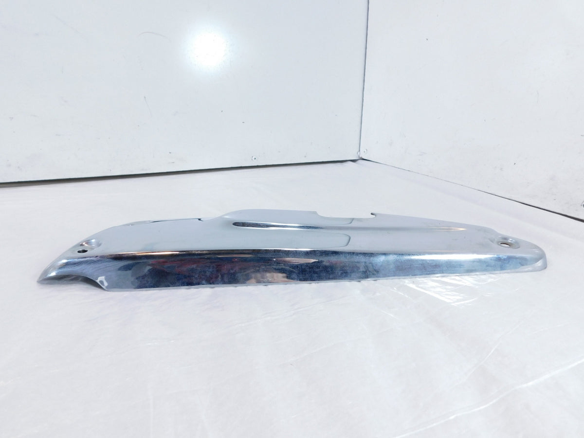 Pair Triumph Rocket III 3 Touring Chrome Rear Pillion Foot Control Cover Panels - C3 Cycle