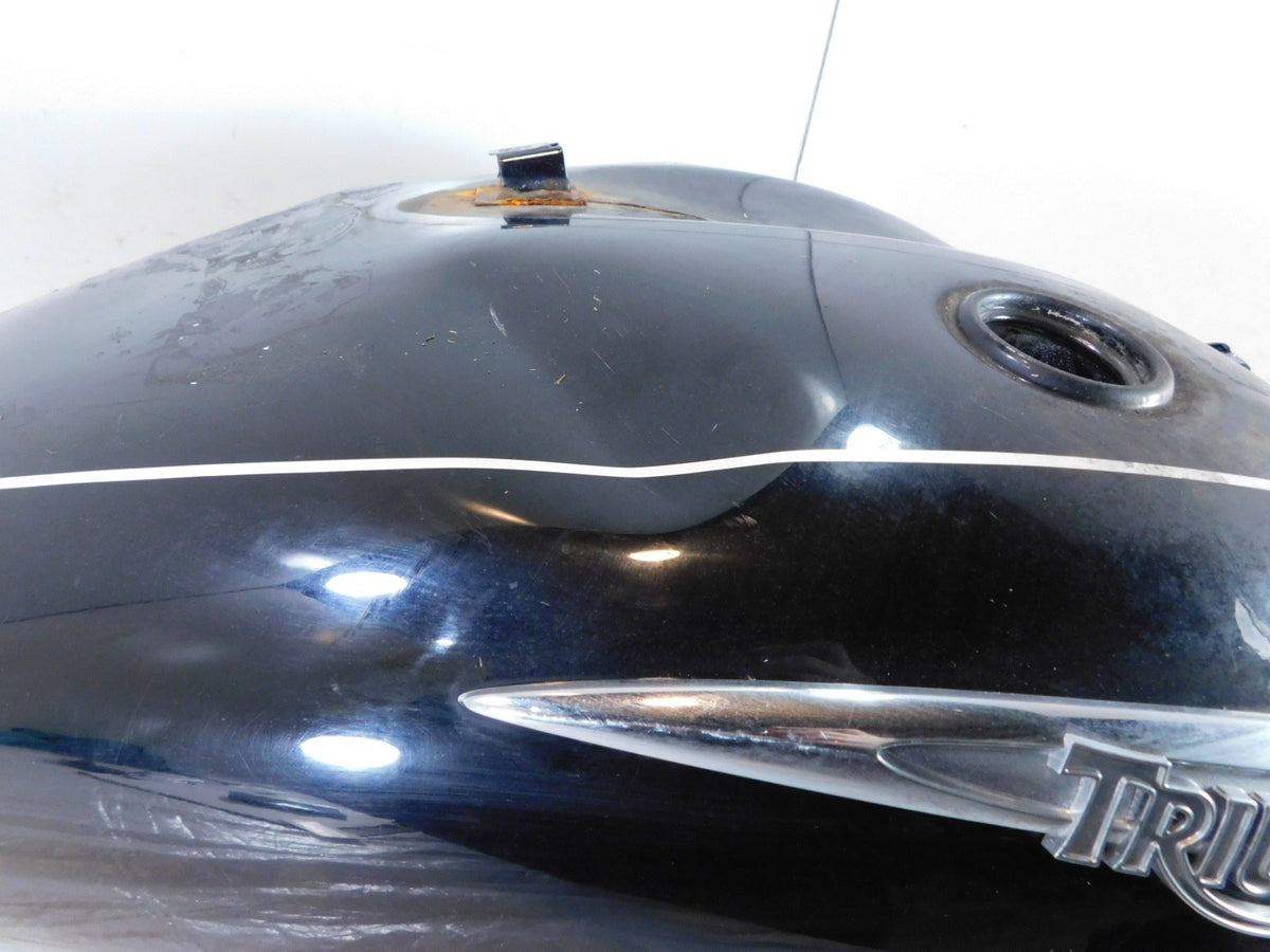 Triumph Rocket III 3 Touring Black Gas Petrol Fuel Tank Reservoir Cell - Dented - C3 Cycle