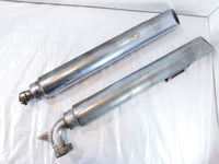 Triumph Rocket III 3 Touring Black Rear Left/Right Exhaust System Muffler Pipes - C3 Cycle