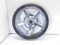 Harley Davidson Softail Deuce Thunderstar Chrome Front Wheel Rim & Tire - Bent - C3 Cycle