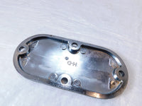 Harley Davidson Dyna Wide Glide & Softail Flames Primary Chain Inspection Cover - C3 Cycle