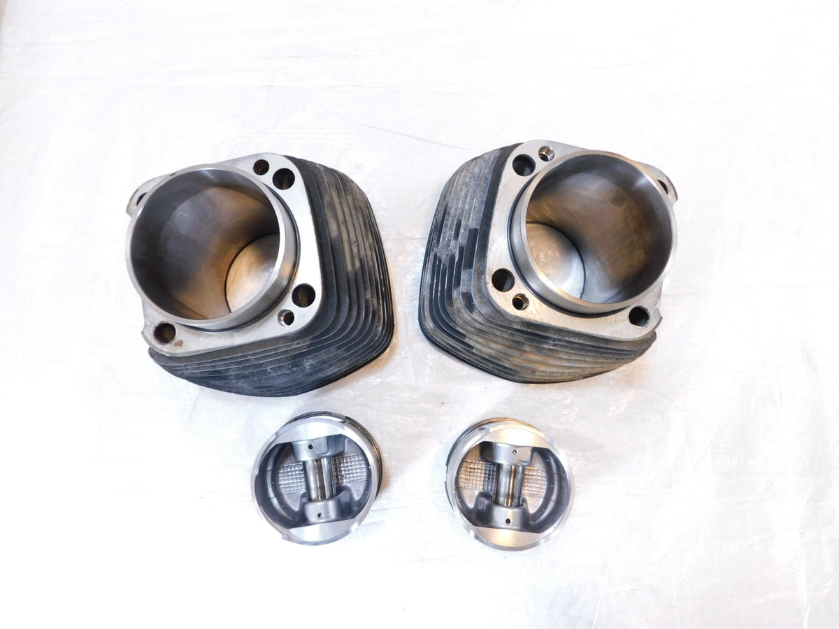 Harley Davidson Twin Cam Touring Dyna & Softail Engine Pistons & Black Cylinders - C3 Cycle