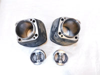Harley Davidson Twin Cam Touring Dyna & Softail Engine Pistons & Black Cylinders - C3 Cycle