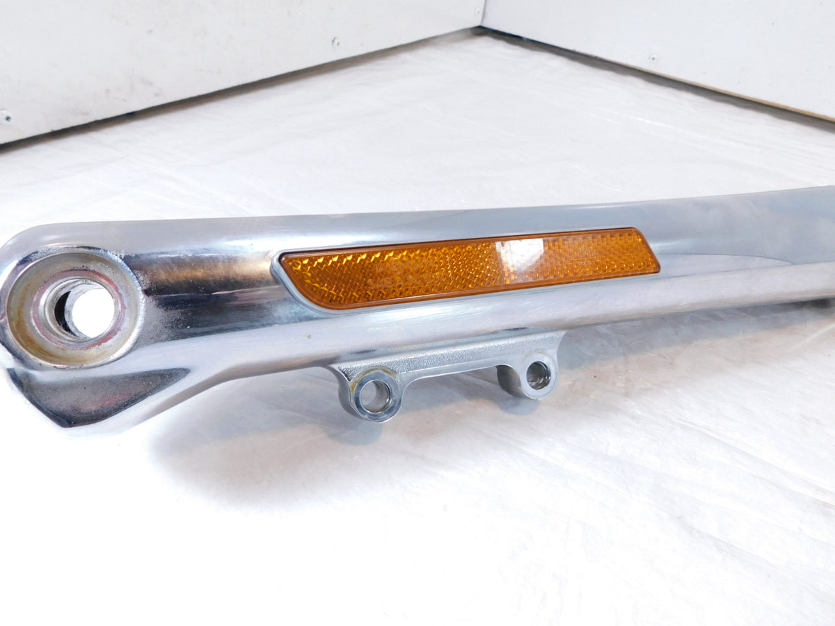 2000-2006 Harley Davidson Chrome oftail FXSTD Deuce Front Left Fork Shock - Bent - C3 Cycle