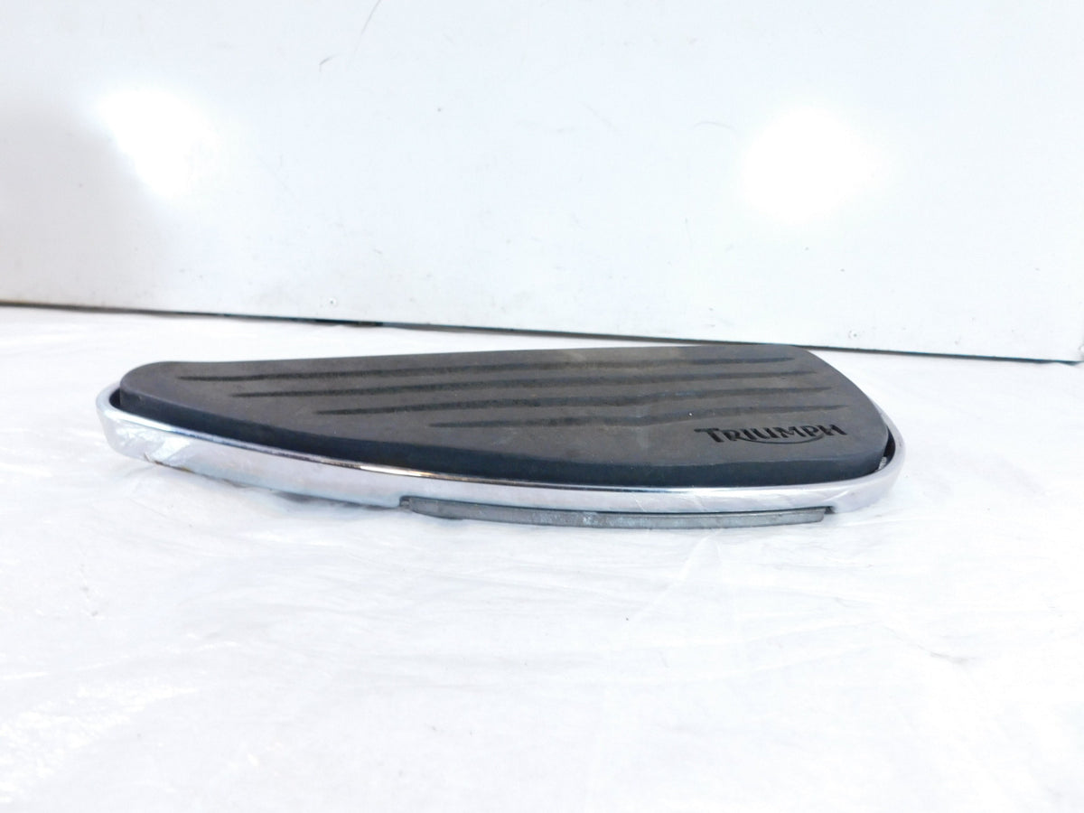 Triumph Rocket III 3 Touring Front Right Rider Floorboard Footboard - Damaged - C3 Cycle