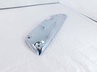 Pair Triumph Rocket III 3 Touring Chrome Rear Pillion Foot Control Cover Panels - C3 Cycle