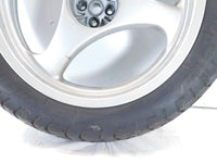 BMW K100LT K100RS K100RT K1100LT Silver Rear Wheel Rim & Tire - 3.0x17" - C3 Cycle