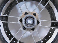 Buell XB XB9R XB12R Firebolt & Lightning Silver Front Wheel Rim Rotor & Tire - C3 Cycle