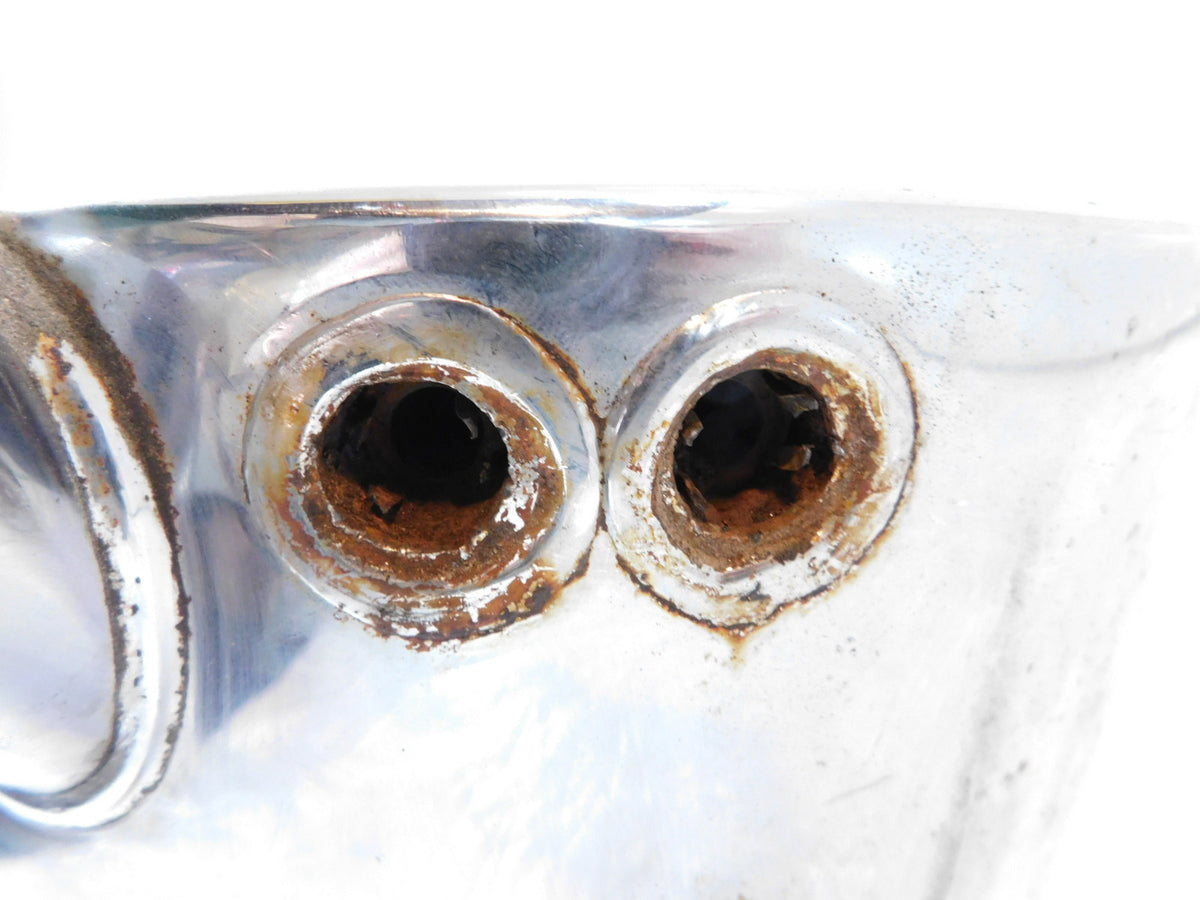 Harley Davidson Softail Heritage Classic & Fat Boy Chrome Oil Tank Bag Reservoir - C3 Cycle