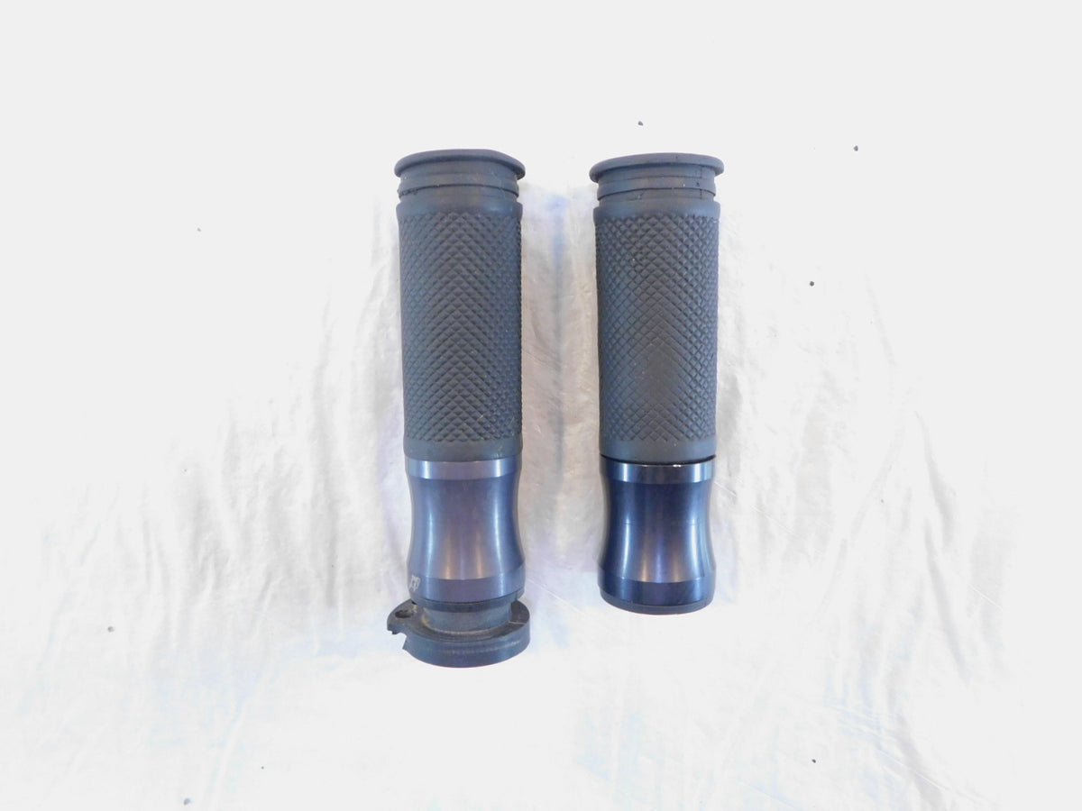 Buell Blast XB XB9 XB12 Firebolt Lightning & 1125 1125R Black Handlebar Grips - C3 Cycle