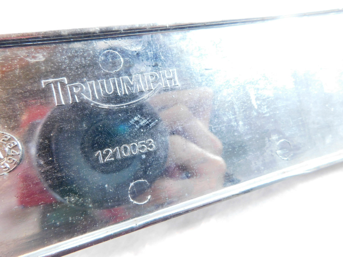 Triumph Rocket III Classic/Roaster Touring Oil Catch Tank Embellisher Cover Trim - C3 Cycle