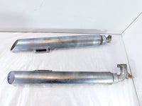 Triumph Rocket III 3 Touring Black Rear Left/Right Exhaust System Muffler Pipes - C3 Cycle
