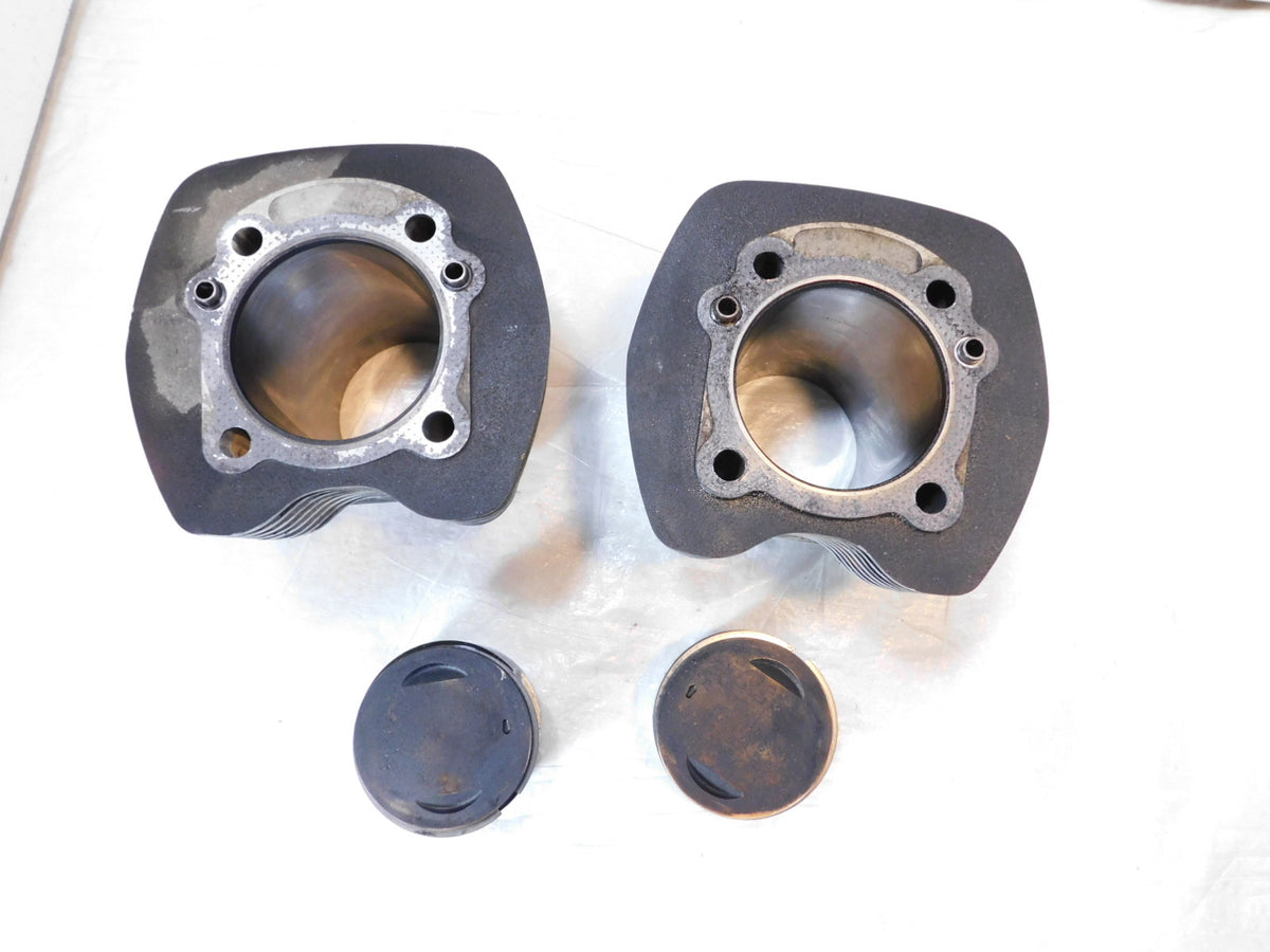 Harley Davidson Twin Cam Touring Dyna & Softail Engine Pistons & Black Cylinders - C3 Cycle
