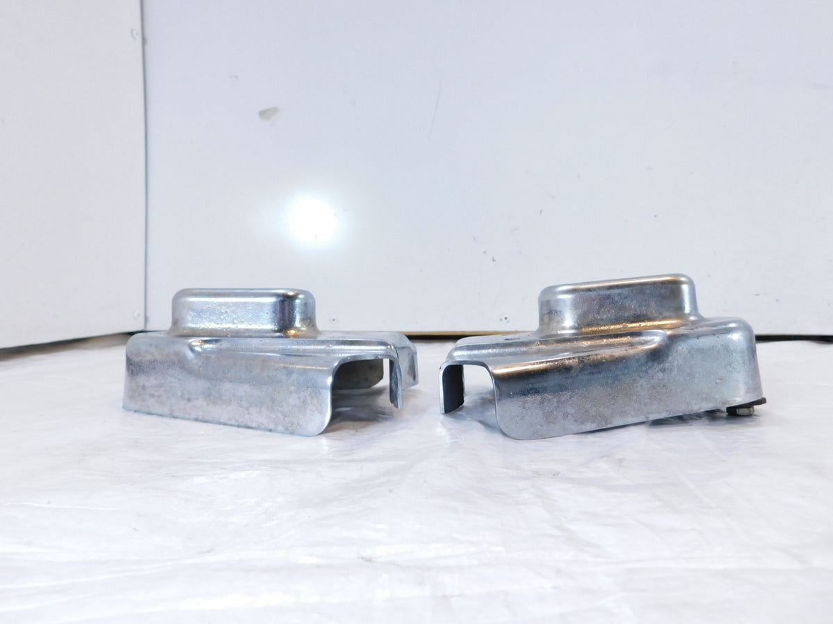 Harley Softail Heritage Classic Chrome Rear Wheel Fork Swing Arm Swingarm Covers - C3 Cycle