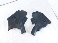 Triumph Rocket III 3 Touring Black Front Left/Right Frame Headstock Neck Covers - C3 Cycle