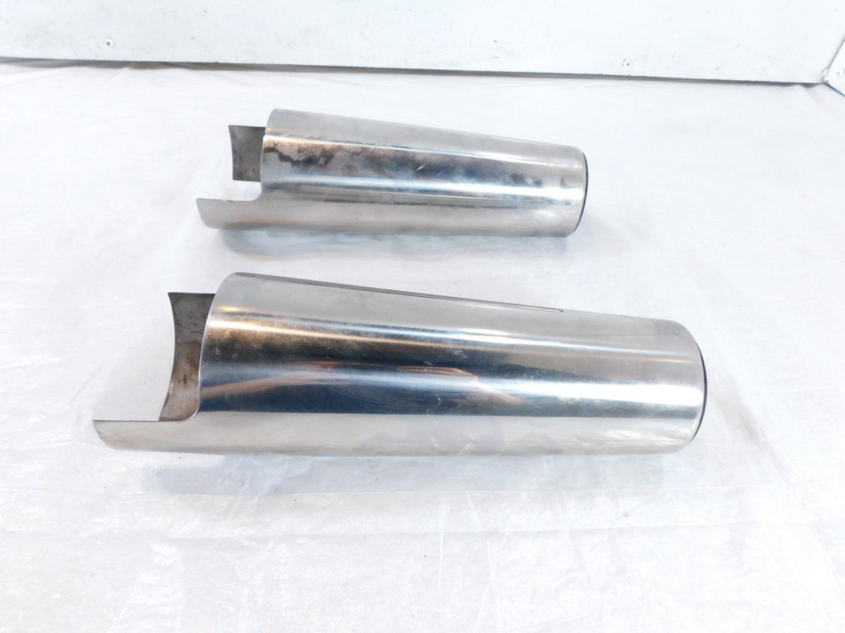 Pair Triumph Rocket III 3 Touring Upper Front Left/Right Fork Shroud Covers - C3 Cycle