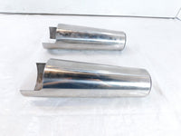 Pair Triumph Rocket III 3 Touring Upper Front Left/Right Fork Shroud Covers - C3 Cycle