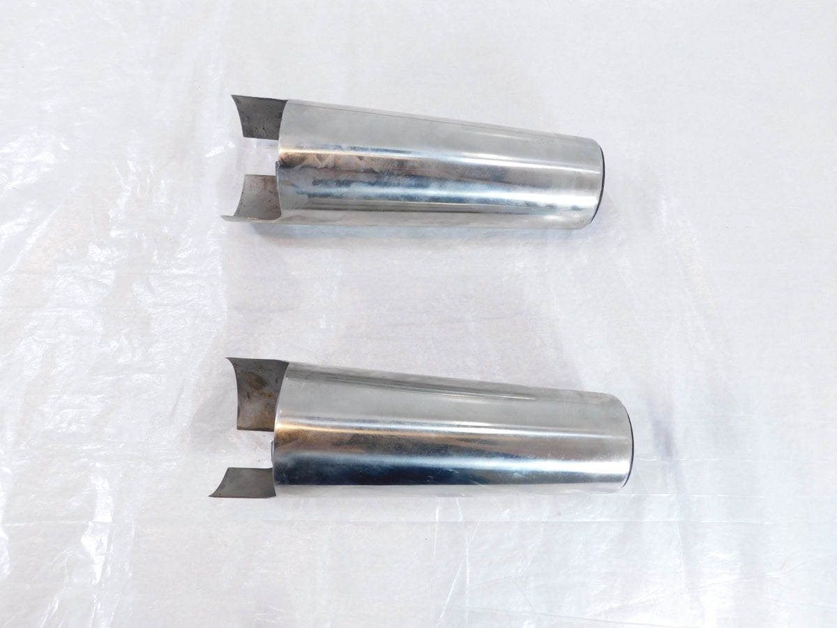 Pair Triumph Rocket III 3 Touring Upper Front Left/Right Fork Shroud Covers - C3 Cycle