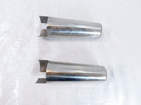 Pair Triumph Rocket III 3 Touring Upper Front Left/Right Fork Shroud Covers - C3 Cycle