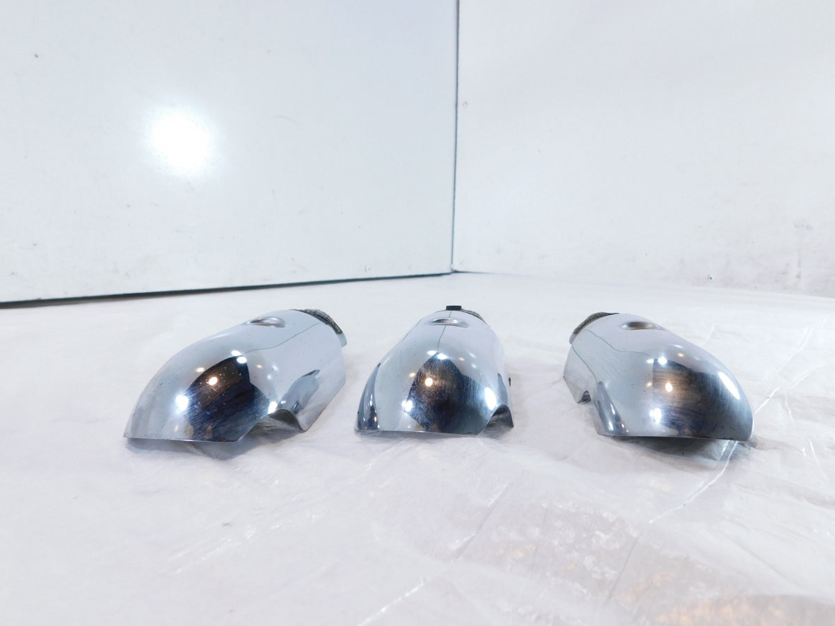 Triumph Rocket III Roaster Touring Exhaust System Header Pipe Heat Shield Covers - C3 Cycle