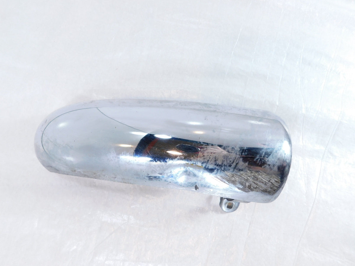 Triumph Rocket III 3 Touring Chrome Rear Left Exhaust Muffler Heat Shield Cover - C3 Cycle