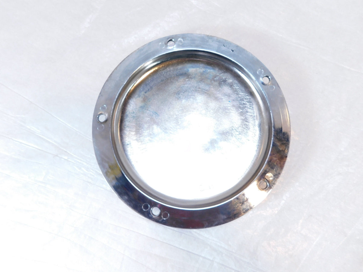 Harley Davidson Twin Cam Dyna Softail Left Engine Flames Derby Clutch Cover - C3 Cycle