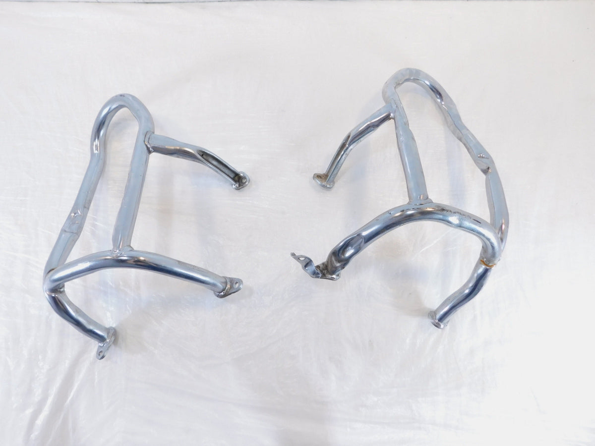 1988-1997 Honda GL1500 Goldwing Front Left/Right Engine Crash Guards -Bent - C3 Cycle