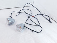 Pair Triumph Rocket III 3 Touring Rear Flasher Turn Signal Indicator Lights - C3 Cycle