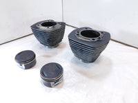 Harley Davidson Twin Cam Touring Dyna & Softail Engine Pistons & Black Cylinders - C3 Cycle