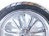 Harley Davidson Electra Road & Street Glide Chrome 18" Front Wheel Rim & Tire - C3 Cycle