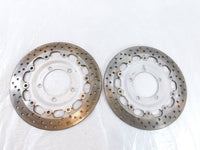 Pair Triumph Rocket III Touring Front Wheel Brake Disc Caliper Rotors - 4.9mm - C3 Cycle