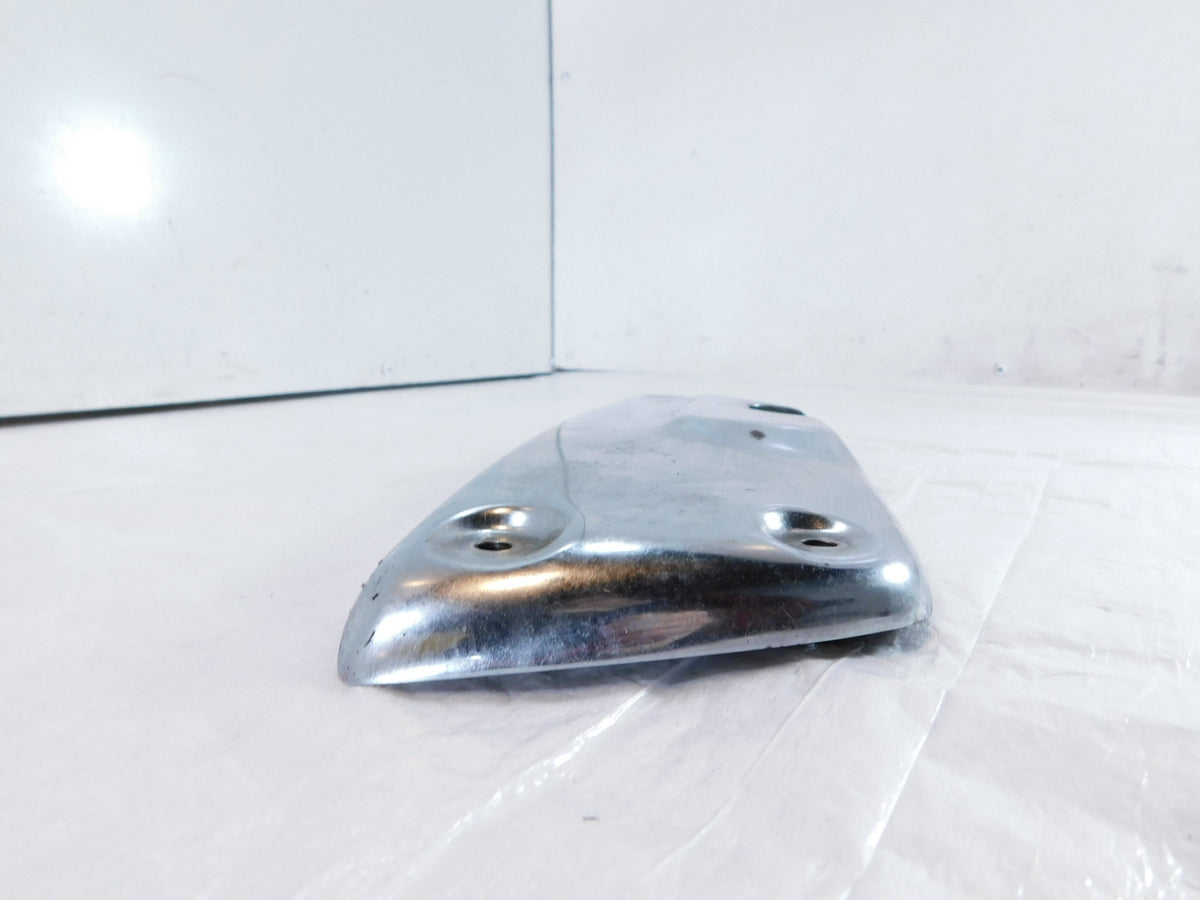 Pair Triumph Rocket III 3 Touring Chrome Rear Pillion Foot Control Cover Panels - C3 Cycle