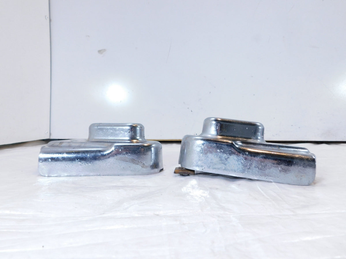 Harley Softail Heritage Classic Chrome Rear Wheel Fork Swing Arm Swingarm Covers - C3 Cycle