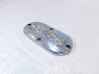Harley Davidson Dyna Wide Glide & Softail Flames Primary Chain Inspection Cover - C3 Cycle