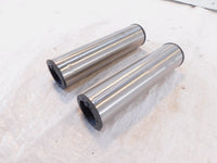 2002-2008 Triumph America Silver Front Left/Right Suspension Fork Guard Covers - C3 Cycle