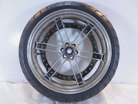 Buell XB XB9R XB12R Firebolt & Lightning Silver Front Wheel Rim Rotor & Tire - C3 Cycle
