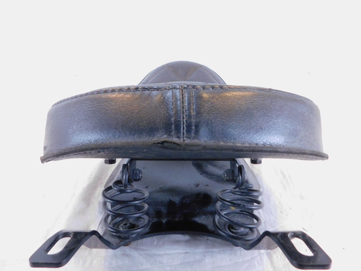 Harley Davidson Dyna Softail or Sportster Solo Bobber Seat w/ Springs & Mount